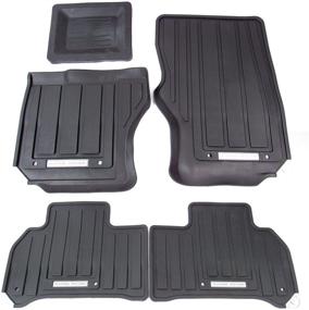 img 2 attached to 🏞️ Authentic Land Rover VPLWS0190 Range Rover Sport Front and Rear Rubber Floor Mat Set