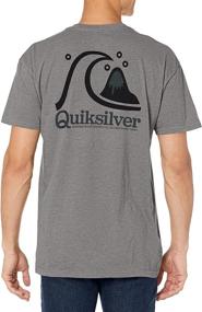 img 1 attached to Футболка Quiksilver с рисунком на рукавах Heather