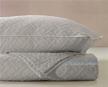 natural comfort matelasse blanket coverlet bedding logo