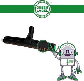 img 2 attached to 🧹 Green Label Brand Universal Deluxe Extra Large 14in. Floor Vacuum Brush: Perfect Fit for Hoover, Dirt Devil, Bissell, Samsung, Kenmore, Kirby, Rainbow, and More