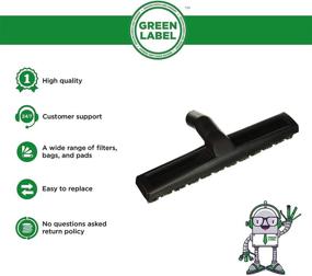 img 3 attached to 🧹 Green Label Brand Universal Deluxe Extra Large 14in. Floor Vacuum Brush: Perfect Fit for Hoover, Dirt Devil, Bissell, Samsung, Kenmore, Kirby, Rainbow, and More