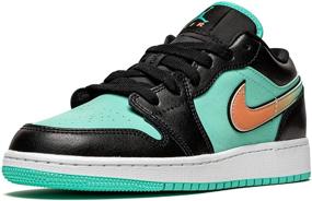 img 1 attached to 👟 Nike Jordan 1 Low Tropical Twist Grade School Kids GS CV9844-301: The Perfect Sneakers for Young Style Enthusiasts