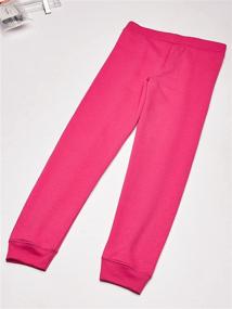 img 1 attached to Hanes Comfortsoft Eco-Friendly Fleece Jogger Girls' Apparel