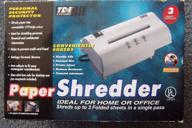 🔒 efficient paper shredding with tde systems paper shredder logo