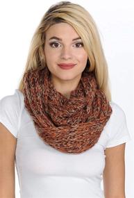 img 3 attached to 🧣 Basico Circle Infinity Warmer: A Versatile Collection of Women's Scarves & Wraps Accessories