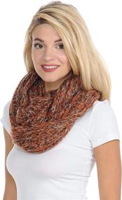 img 4 attached to 🧣 Basico Circle Infinity Warmer: A Versatile Collection of Women's Scarves & Wraps Accessories