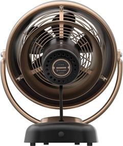 img 1 attached to 🌬️ Gunmetal Vornado VFAN Alchemy Vintage Fan - Elevating Classic Style