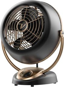 img 4 attached to 🌬️ Gunmetal Vornado VFAN Alchemy Vintage Fan - Elevating Classic Style