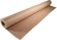 📦 kraft paper roll - jumbo roll of brown packing paper, 30” x 1200” wrapping paper sheets logo
