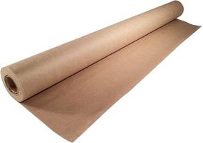 img 4 attached to 📦 Kraft Paper Roll - Jumbo Roll of Brown Packing Paper, 30” x 1200” Wrapping Paper Sheets