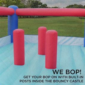 img 2 attached to 🏞️ Inflatable Backyard Fun 12X10-5: A Must-Have for Blow-up Entertainment