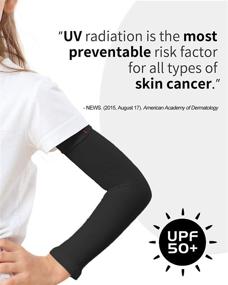 img 3 attached to Newbyinn Kids Arm Sleeves: UV Sun Protection & Cooling Arm Covers - 1 or 3 Pairs