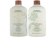 aveda mint purifying shampoo and weightless conditioner duo liter, rosemary for refreshing hair care logo