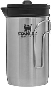 img 1 attached to ☕️ 32oz Stanley Adventure All-in-One Boil + Brewer French Press Coffee Maker - BPA Free Campfire Coffee Pot Warms Tea or Soup - Ideal for Camping and Travel - Dishwasher Safe