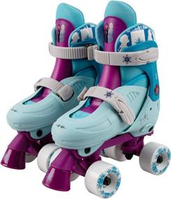 img 1 attached to 🧊 Frozen 2 Quad Skates Size 1-4 by PlayWheels