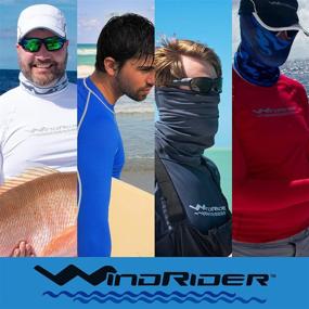 img 1 attached to Optimized for SEO: Men's WindRider Rash Guard Shirt