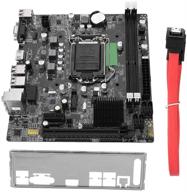 high-performance desktop pc motherboard: ddr3, intel b75, lga 1155, 6-channel audio, usb 3.0, sata 3.0, hdmi/vga interface | supports i3 i5 i7 cpu logo