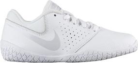 img 4 attached to NIKE Sideline Cheerleading Little Platinum Girls' Athletic Shoes