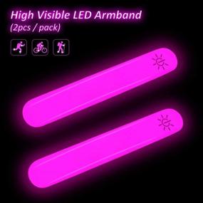 img 3 attached to Higo Adjustable Armbands Wristbands Cyclists