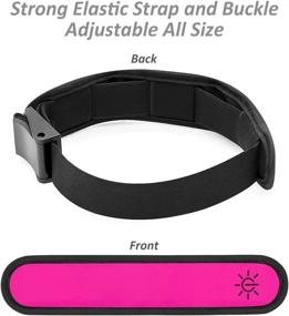 img 1 attached to Higo Adjustable Armbands Wristbands Cyclists