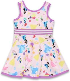 img 4 attached to 👸 Enchanting Disney Princess Toddler Girls Flare Girls' Clothing Collection