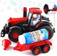 🚜 enhanced fun with prextex bubble blowing tractor lights: delightful bubbles and enchanting glow! logo