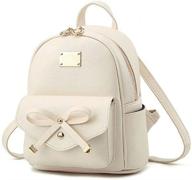 🎒 women's fashion leather backpack with bowknot - handbags & wallets collection logo