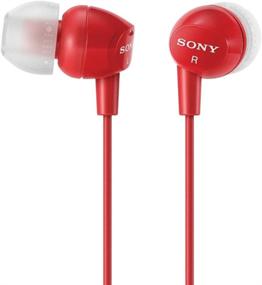 img 1 attached to Red Sony Earbud Headphones MDREX10LP for Improved SEO