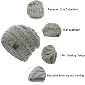 img 3 attached to American Trends Beanies Slouchy Mix Pack Outdoor Recreation for Hiking & Outdoor Recreation Clothing