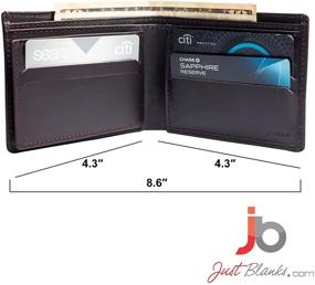 img 2 attached to 👝 Genuine Leather Wallets Capacity: JB001 - A Perfect Blend of Style and Functionality