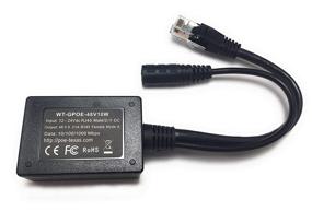 img 3 attached to 🔌 PoE Texas GPOE-48v10w: Power over Ethernet Inline Converter for 12V and Solar to PoE Conversions - Efficiently Step Up Voltage to IEEE 802.3af