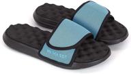 👟 revitalizing comfort: soles adjustable massaging recovery sandal men's athletic shoes логотип