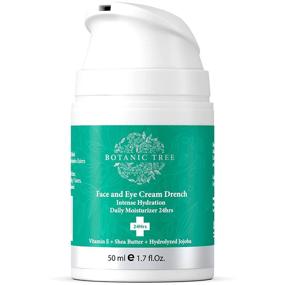 img 4 attached to 🌿 Women's Botanic Tree Facial Moisturizer - Drenching Cream for Intense Daily Hydration - 24 HRS Hydrating Lotion for Eyes and Dry Skin - Anti-Aging, Non-Comedogenic Wrinkle Moisturizer.