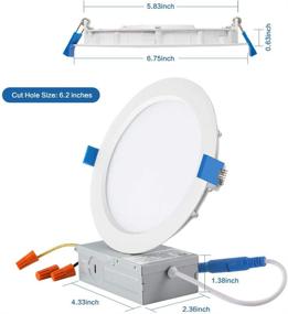 img 3 attached to 🔆 Certified Pack of JJC Recessed Lighting Downlight