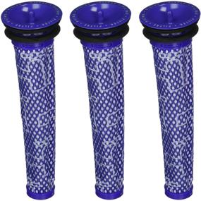 img 4 attached to 🔍 Extolife 3 Pack Filter Replacements for Dyson V6, V7, V8, DC58, DC59 Vacuum - Part # 965661-01