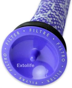 img 2 attached to 🔍 Extolife 3 Pack Filter Replacements for Dyson V6, V7, V8, DC58, DC59 Vacuum - Part # 965661-01