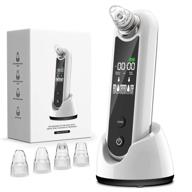 eunon blackhead remover vacuum - upgraded 2021 strong suction rechargeable pore cleanser with lcd screen - ideal for women and men logo