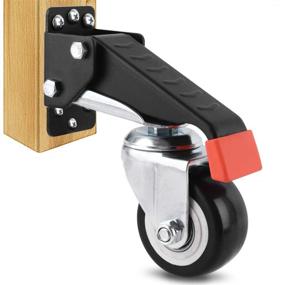 img 4 attached to 🔧 Retractable Workbench Caster Kit – SPACEKEEPER