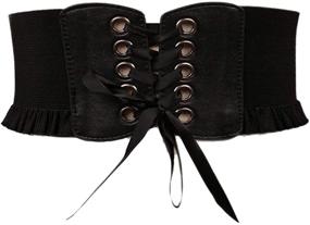 img 4 attached to Hello My Life Apparel Elastic Women's Accessories for Belts