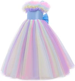 img 4 attached to 👑 Stylish Princess Pageant Dresses for Wedding Bridesmaids and Girls' Clothing