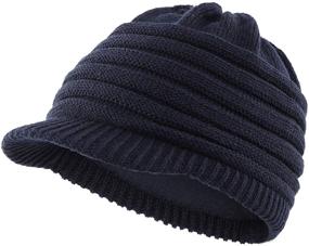 img 4 attached to 🧢 Home Prefer Toddler Acrylic Beanies: Adorable Boys' Accessories for Hats & Caps