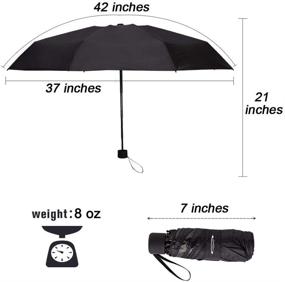 img 3 attached to ☂️ Goouthdurs Compact Windproof Travel Umbrella