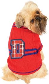 img 1 attached to Fashion Pet Doggy University Sweater Dogs