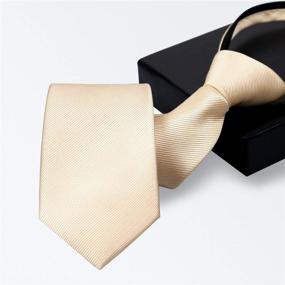 img 3 attached to 👔 Stylish Alizeal Boys Solid Color Pre-tied 2.4'' Zipper Skinny Necktie: Elegance and Ease Combined