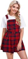 romwe womens pleated overall pinafore women's clothing for jumpsuits, rompers & overalls logo