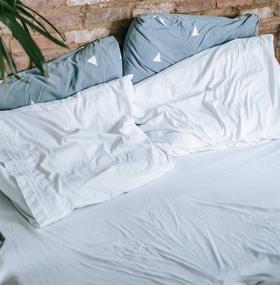 img 3 attached to 🛏️ Linteum Textile Supply Twin Size White Bed Sheets – Soft and Comfortable 180 Thread Count Percale Flat Sheets for Home, Hospitals, Spas, and Rental Properties (1 Piece, 66x104 Inches)