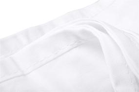 img 1 attached to 🛏️ Linteum Textile Supply Twin Size White Bed Sheets – Soft and Comfortable 180 Thread Count Percale Flat Sheets for Home, Hospitals, Spas, and Rental Properties (1 Piece, 66x104 Inches)