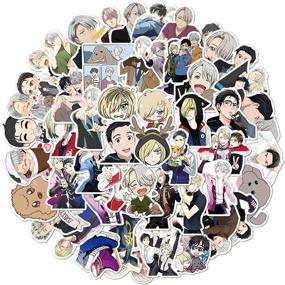 img 1 attached to Yuri!!! On ICE Waterproof Laptop Stickers Skateboard Snowboard Car Bicycle Luggage Decal 50Pcs Pack (Yuri!!! On ICE)