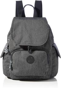 img 4 attached to Stylish Green Moss Kipling Rucksack Handbag: Women's Top-Handle Bags, Wallets & more