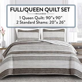 img 2 attached to Breathable All Season Lightweight Bedspread Collection Bedding and Quilts & Sets